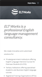 Mobile Screenshot of eltworks.com